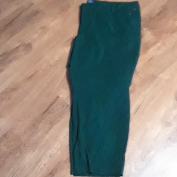NWOT Dark Green Mid-Rise Pixie - Picture 2 of 2